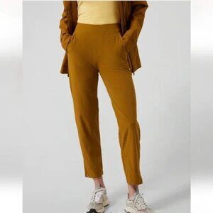 Athleta Brooklyn Ankle Pants I Brass Yellow I SIze 4